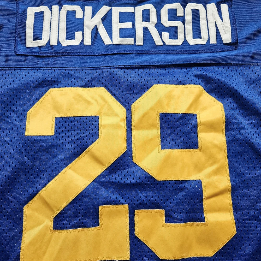Los Angeles Rams #29 Dickerson Football Jersey - Picture 3 of 12